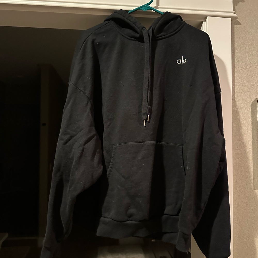 ALO Yoga Accolade Black Hoodie
